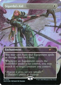 Sigarda's Aid Secret Lair Drop - Angels Art